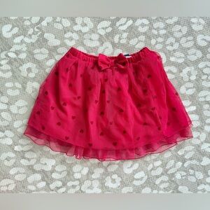 Baby Gap 3T tulle heart skirt